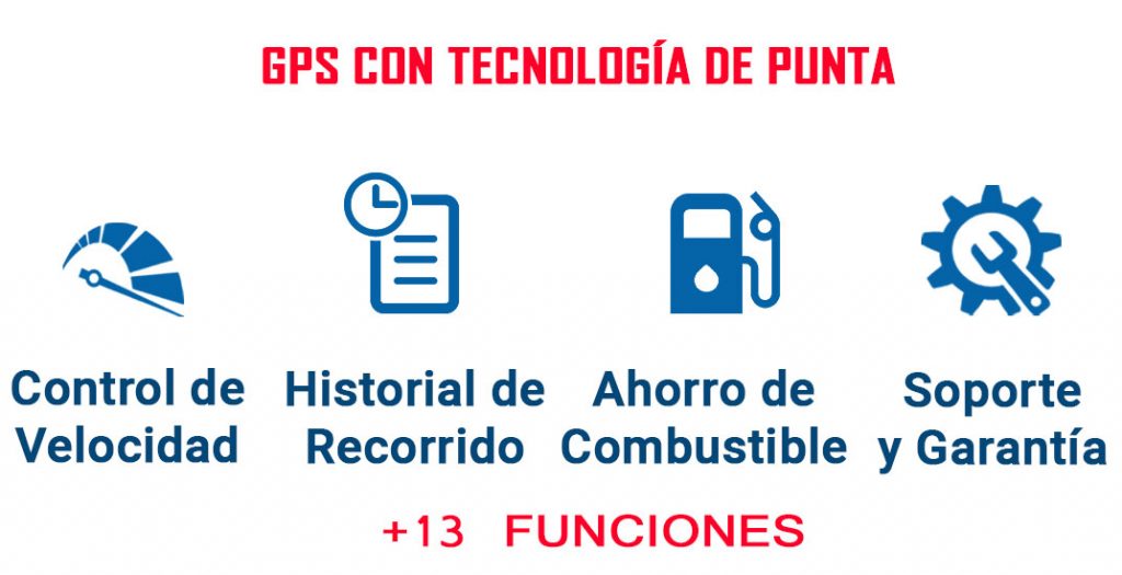 Historial de Recorrido, Ahorro de combustible, Control de Velocidad, soporte y garantía